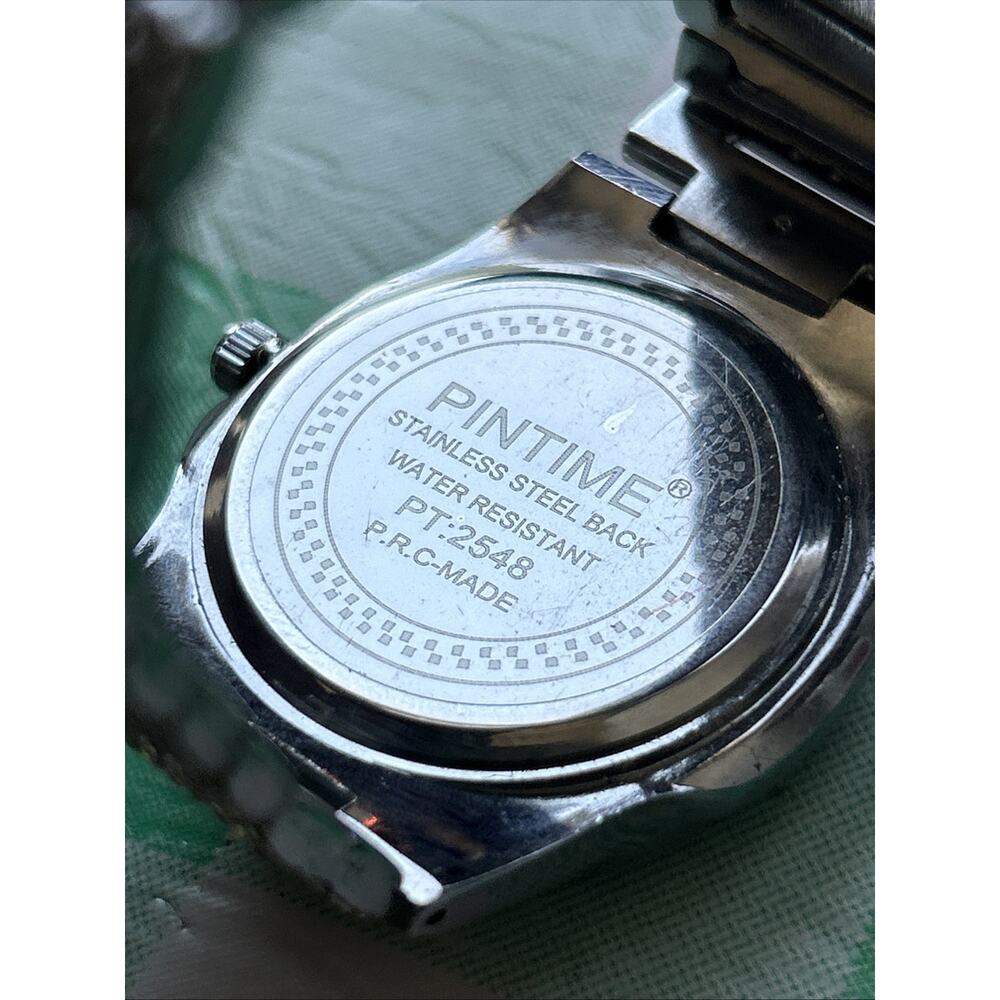 Pin Time All Rhinestone Quartz Watch - Picture 3 of 6